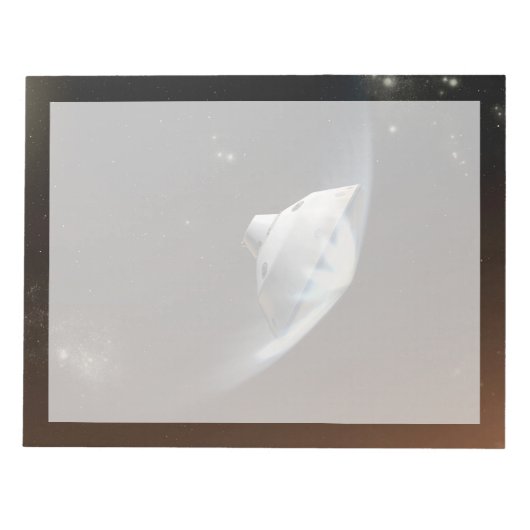 Mars Wissenschaftslabor Aeroshell Kapsel 2 Notizblock (Vorderseite)
