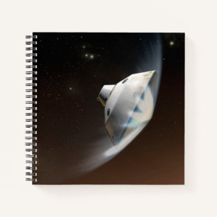 Mars Wissenschaftslabor Aeroshell Kapsel 2 Notizblock