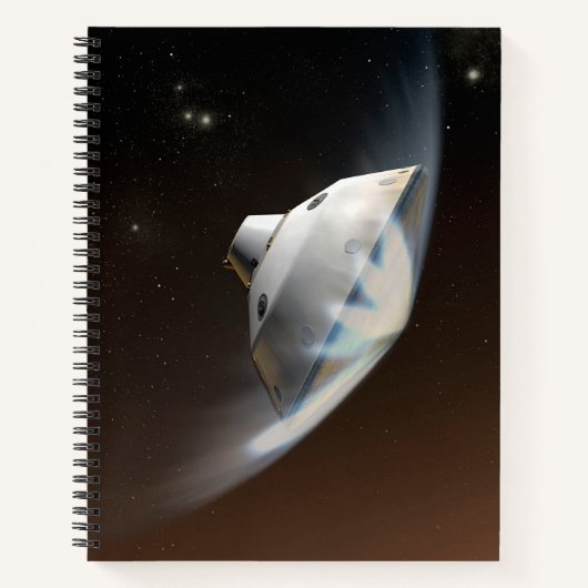 Mars Wissenschaftslabor Aeroshell Kapsel 2 Notizblock (Vorderseite)