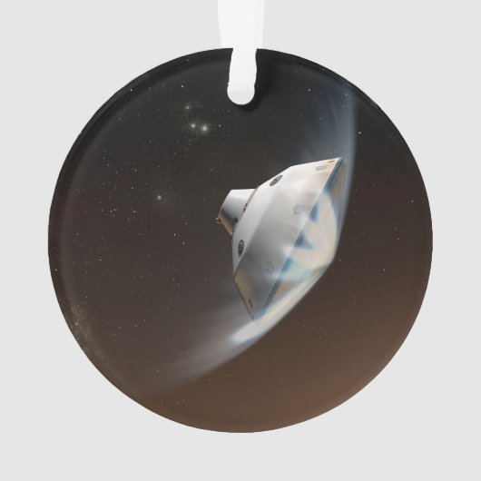 Mars Wissenschaftslabor Aeroshell Kapsel 2 Ornament (Rückseite)