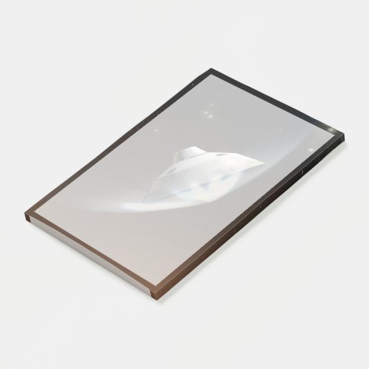 Mars Wissenschaftslabor Aeroshell Kapsel 2 Post-it Klebezettel (angewinkelt)