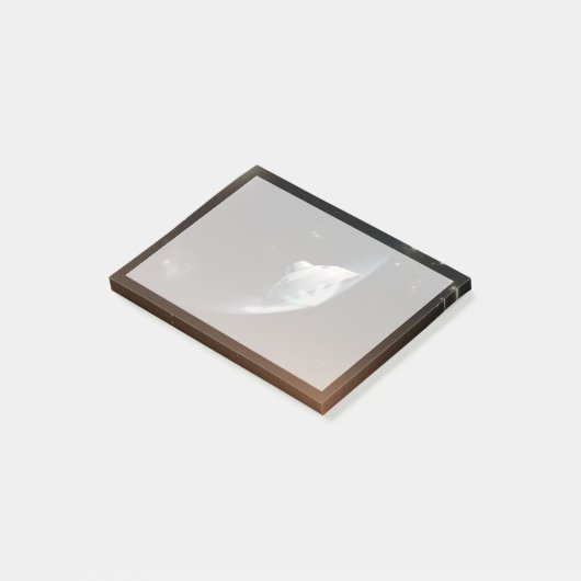 Mars Wissenschaftslabor Aeroshell Kapsel 2 Post-it Klebezettel (angewinkelt)