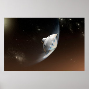 Mars Wissenschaftslabor Aeroshell Kapsel 2 Poster
