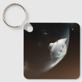 Mars Wissenschaftslabor Aeroshell Kapsel 2 Schlüsselanhänger (Vorderseite)