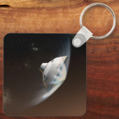 Mars Wissenschaftslabor Aeroshell Kapsel 2 Schlüsselanhänger (Rückseite)