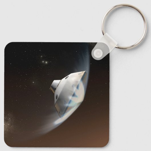 Mars Wissenschaftslabor Aeroshell Kapsel 2 Schlüsselanhänger (Rückseite)