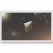 Mars Wissenschaftslabor Aeroshell Kapsel Aufkleber (Vorderseite)