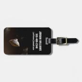 Mars Wissenschaftslabor Aeroshell Kapsel Gepäckanhänger (Vorderseite horizontal)