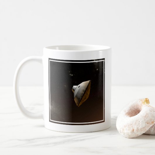 Mars Wissenschaftslabor Aeroshell Kapsel Kaffeetasse (Mit Donut)