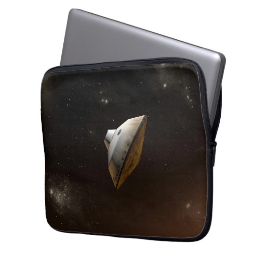 Mars Wissenschaftslabor Aeroshell Kapsel Laptopschutzhülle (Vorderseite Links)