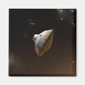 Mars Wissenschaftslabor Aeroshell Kapsel Magnet (Vorne)