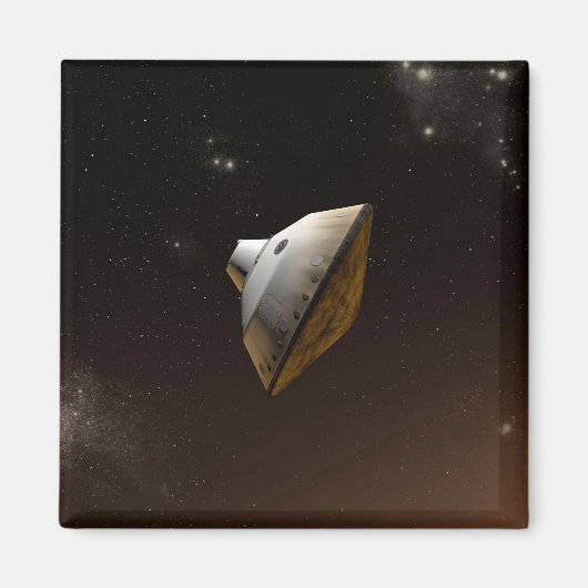 Mars Wissenschaftslabor Aeroshell Kapsel Magnet (Vorne)