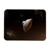 Mars Wissenschaftslabor Aeroshell Kapsel Magnet (Horizontal)