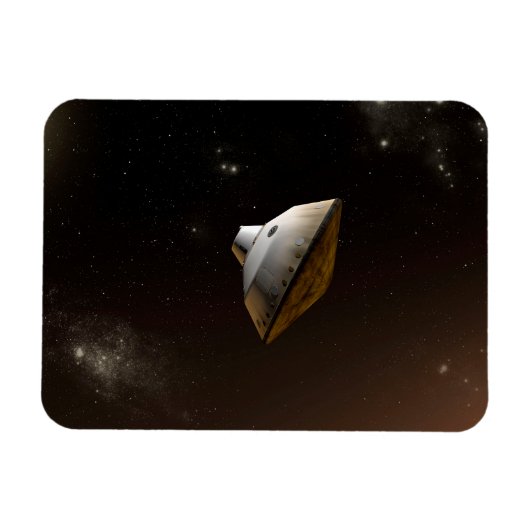 Mars Wissenschaftslabor Aeroshell Kapsel Magnet (Horizontal)