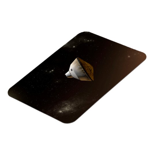 Mars Wissenschaftslabor Aeroshell Kapsel Magnet (Linke Seite)