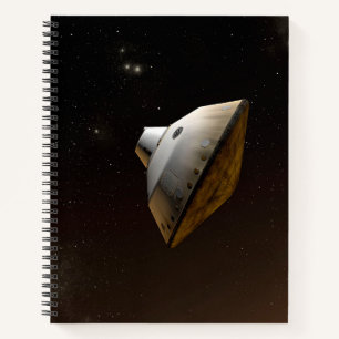 Mars Wissenschaftslabor Aeroshell Kapsel Notizblock