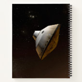 Mars Wissenschaftslabor Aeroshell Kapsel Notizblock (Rückseite)