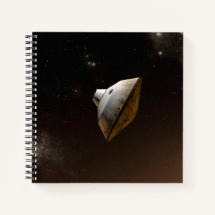 Mars Wissenschaftslabor Aeroshell Kapsel Notizblock