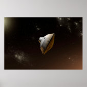 Mars Wissenschaftslabor Aeroshell Kapsel Poster (Vorne)