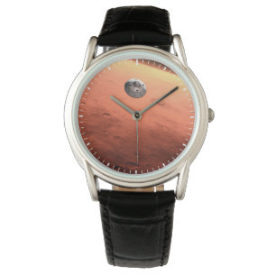 Mars Wissenschaftslabor nähernde Mars. Armbanduhr