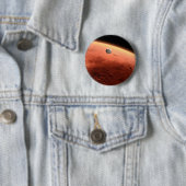 Mars Wissenschaftslabor nähernde Mars. Button (Beispiel)