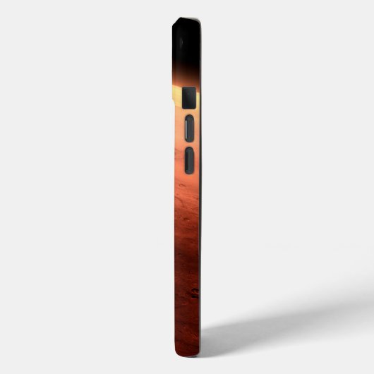 Mars Wissenschaftslabor nähernde Mars. Case-Mate iPhone Hülle (Rückseite / Links)