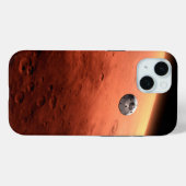 Mars Wissenschaftslabor nähernde Mars. Case-Mate iPhone Hülle (Rückseite (Horizontal))