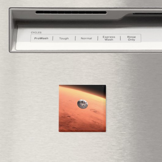 Mars Wissenschaftslabor nähernde Mars. Magnet (In Situ (Geschirrspüler))