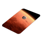 Mars Wissenschaftslabor nähernde Mars. Magnet (Linke Seite)