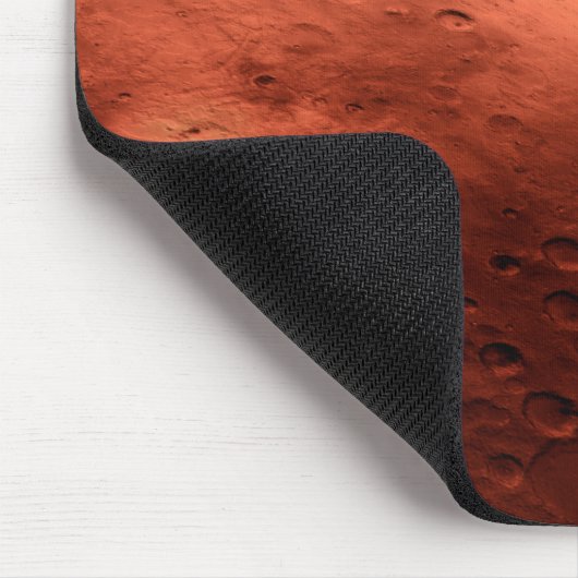 Mars Wissenschaftslabor nähernde Mars. Mousepad (Ecke)