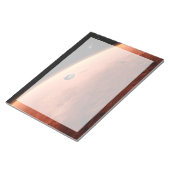 Mars Wissenschaftslabor nähernde Mars. Notizblock (angewinkelt)