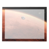 Mars Wissenschaftslabor nähernde Mars. Notizblock (Vorderseite)