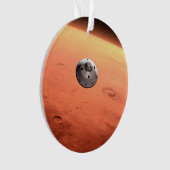 Mars Wissenschaftslabor nähernde Mars. Ornament (Vorderseite)