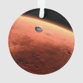 Mars Wissenschaftslabor nähernde Mars. Ornament (Rückseite)