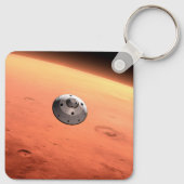 Mars Wissenschaftslabor nähernde Mars. Schlüsselanhänger (Rückseite)