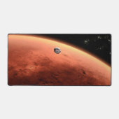 Mars Wissenschaftslabor nähernde Mars. Schreibtischunterlage (Vorderseite)