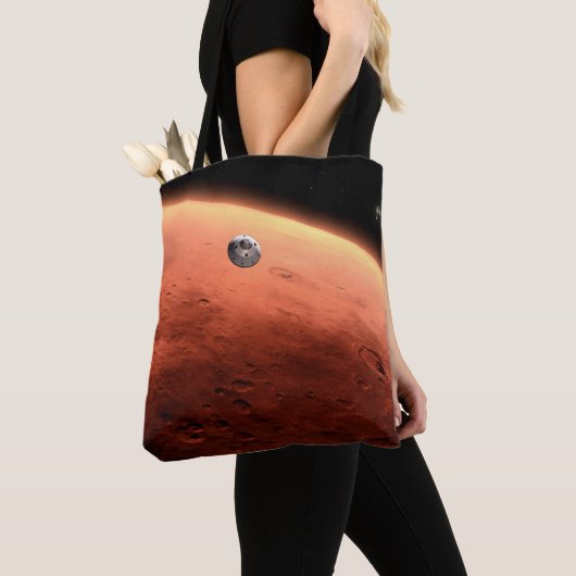 Mars Wissenschaftslabor nähernde Mars. Tasche (Von Nahem)