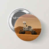 Mars Wissenschaftslabor Neugier Rover. 2 Button (Vorne & Hinten)