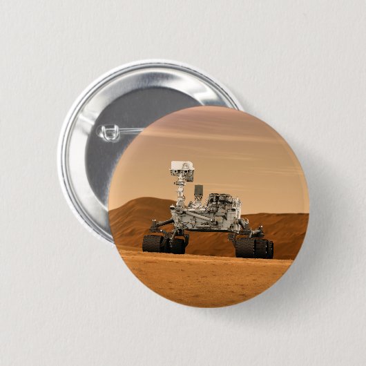 Mars Wissenschaftslabor Neugier Rover. 2 Button (Vorne & Hinten)