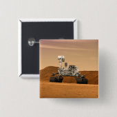 Mars Wissenschaftslabor Neugier Rover. 2 Button (Vorne & Hinten)