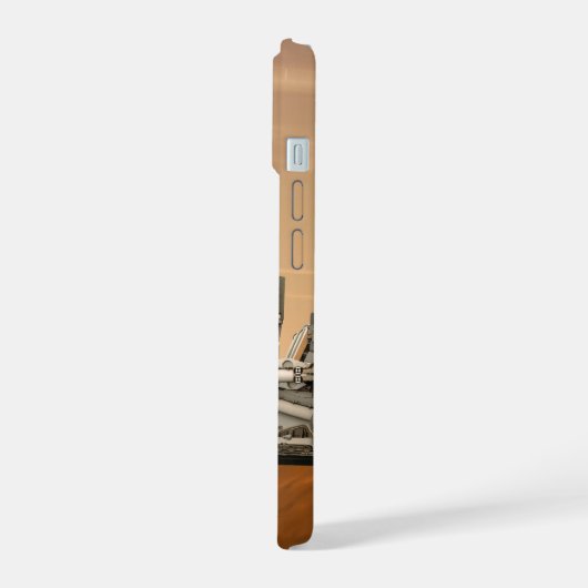 Mars Wissenschaftslabor Neugier Rover. 2 iPhone 15 Hülle (Linke Seite)