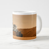 Mars Wissenschaftslabor Neugier Rover. 2 Jumbo-Tasse (Vorderseite Rechts)