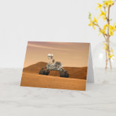 Mars Wissenschaftslabor Neugier Rover. 2 Karte (Gelbe Blume)
