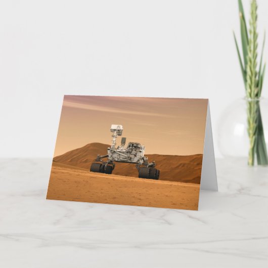 Mars Wissenschaftslabor Neugier Rover. 2 Karte (Vorderseite)