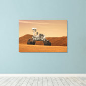 Mars Wissenschaftslabor Neugier Rover. 2 Leinwanddruck (Insitu (Holzboden))