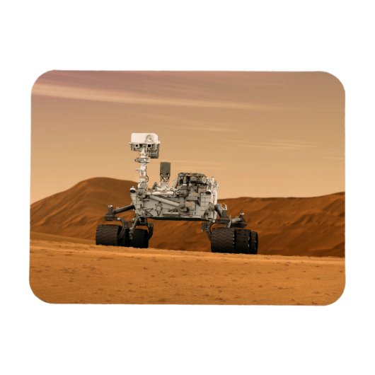 Mars Wissenschaftslabor Neugier Rover. 2 Magnet (Horizontal)