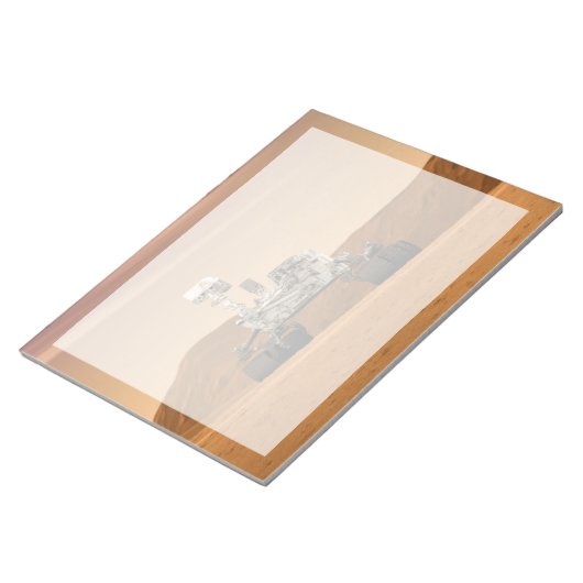 Mars Wissenschaftslabor Neugier Rover. 2 Notizblock (angewinkelt)