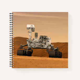 Mars Wissenschaftslabor Neugier Rover. 2 Notizblock