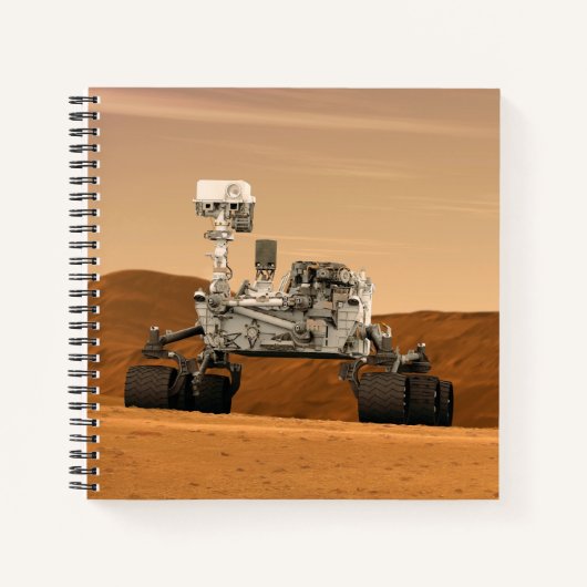 Mars Wissenschaftslabor Neugier Rover. 2 Notizblock (Vorderseite)