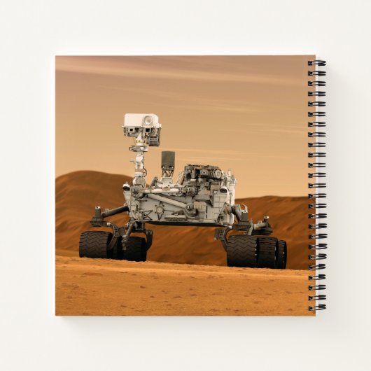Mars Wissenschaftslabor Neugier Rover. 2 Notizblock (Rückseite)